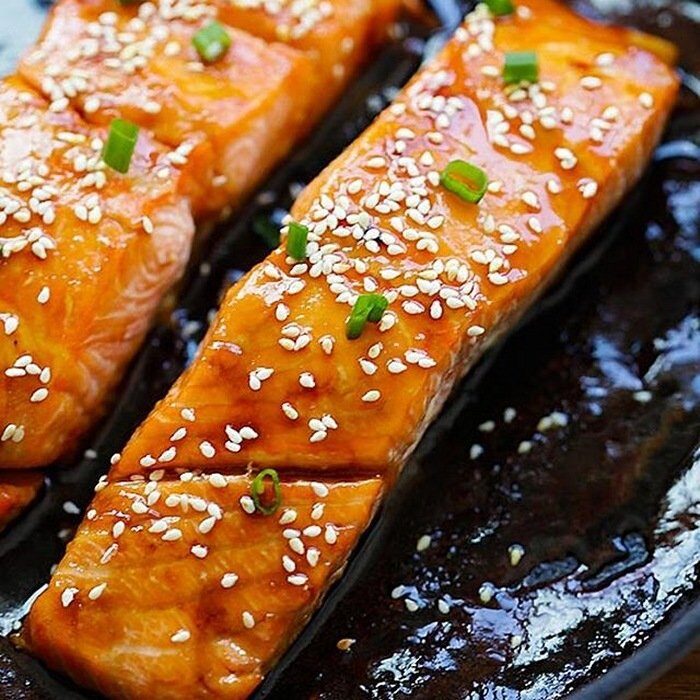 Lemon garlic salmon