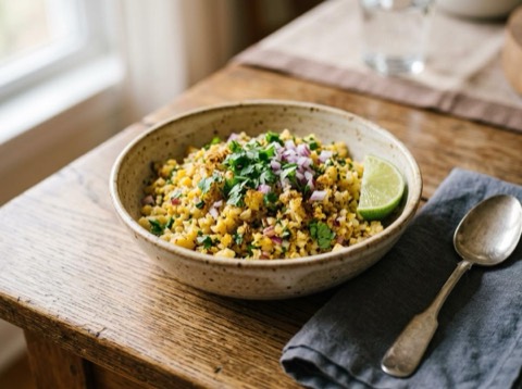 Air-Fryer Mexican Cauliflower Rice