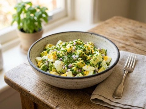 Avocado and Egg Salad