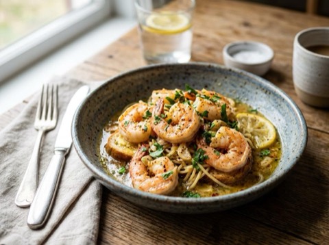 Baked Shrimp Scampi