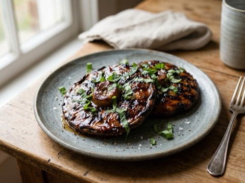 BBQ Portobello Mushrooms