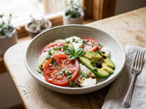 Caprese Salad with Avocado