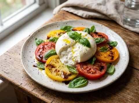 Caprese Salad with Burrata