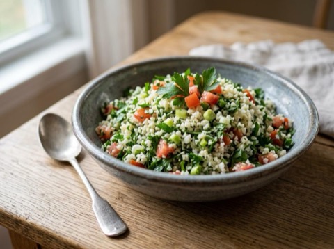 Cauliflower Rice Tabouli