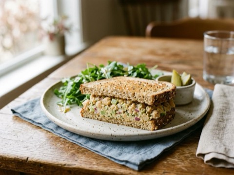 Chickpea Salad Sandwich