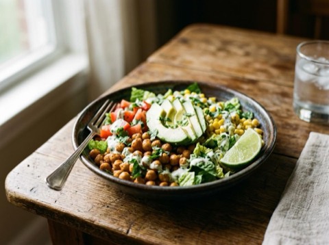 Chickpea Taco Salad