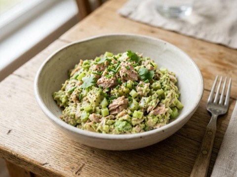 Creamy Avocado Tuna Salad