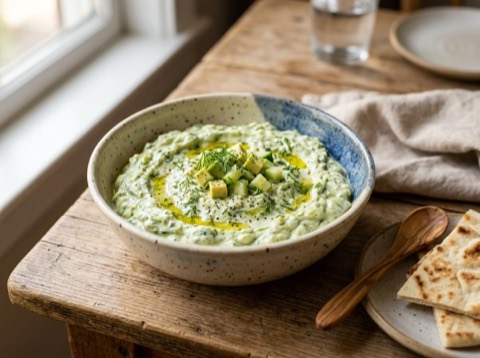 Greek Avocado Tzatziki