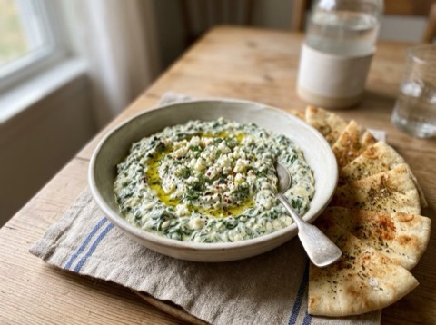 Greek Spinach and Feta Dip