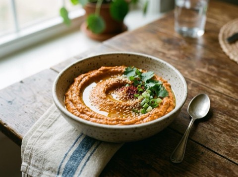 Korean Gochujang Hummus