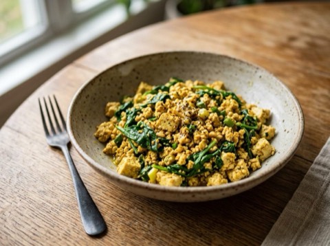 Korean Tofu Scramble