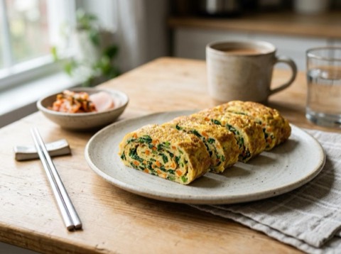 Korean Vegetable Omelette