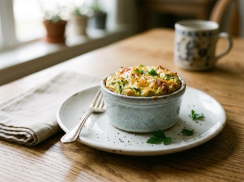Korean Zucchini Egg Cup
