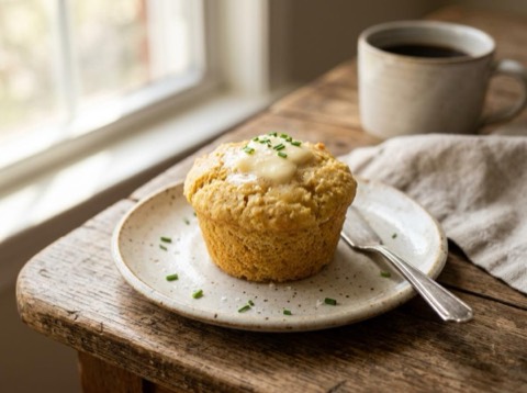 Microwave Cornbread Muffin