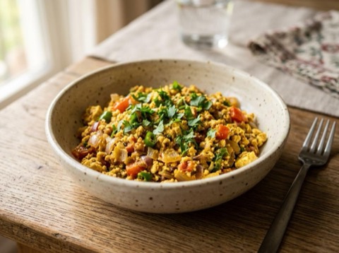 Microwave Paneer Bhurji