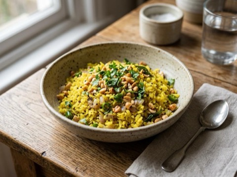 Microwave Poha
