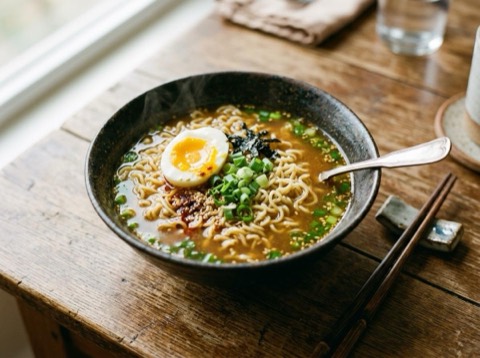 Microwave Ramen Noodles