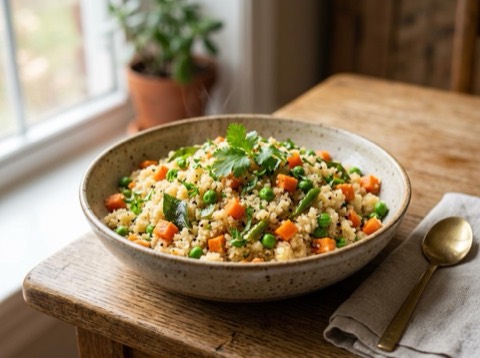Microwave Rawa Upma