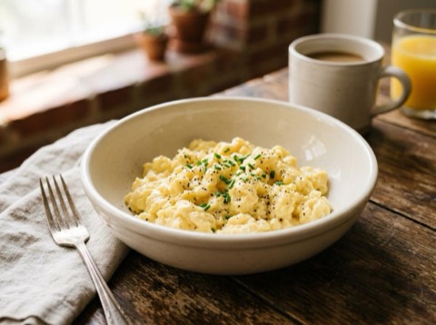 Microwave Scrambled Eggs