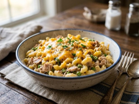Microwave Tuna Casserole