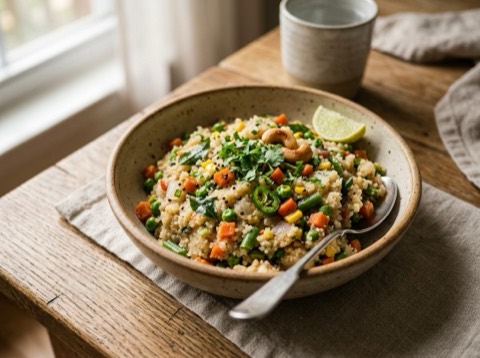 Microwave Upma