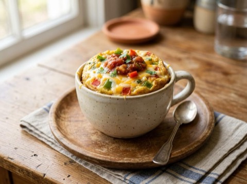 Mug Mexican Omelette