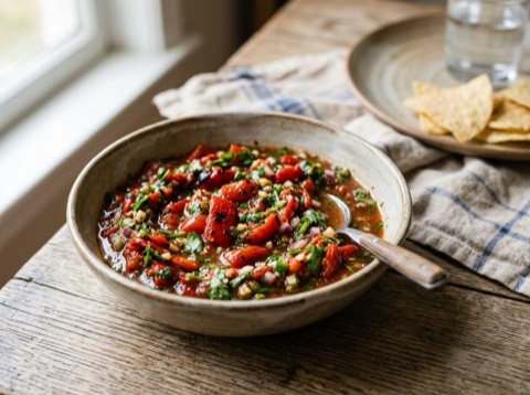 Roasted Red Pepper Salsa