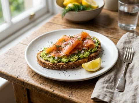 Smoked Salmon and Avocado Toast