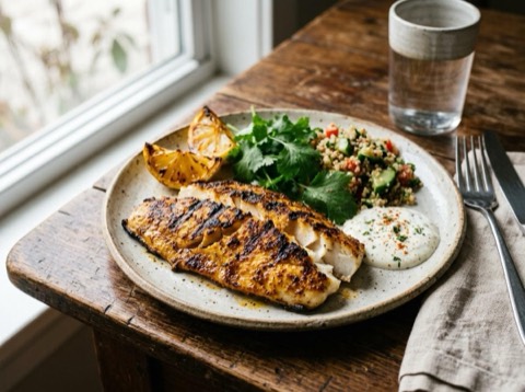 Spiced Grilled Fish