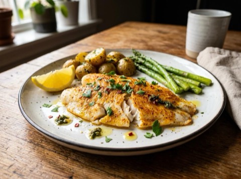 Spiced Microwave Fish Fillets