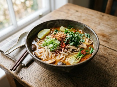Spicy Thai Noodle Soup