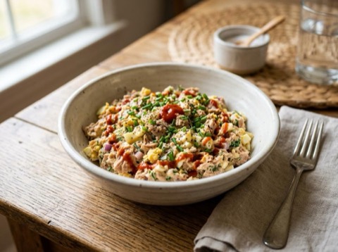 Spicy Tuna & Egg Salad