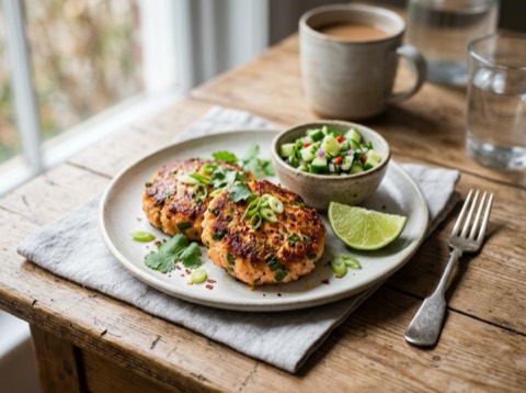 Thai Spiced Salmon Patties