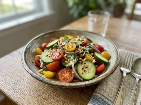Thai Tomato and Cucumber Salad