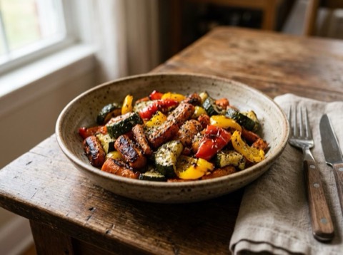 Toaster-Oven Roasted Vegetables