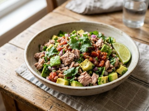 Tuna and Avocado Salad