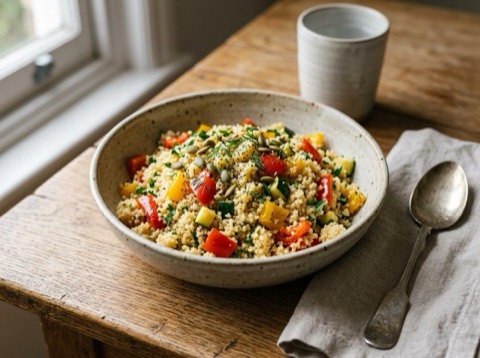 Vegan Breakfast Couscous