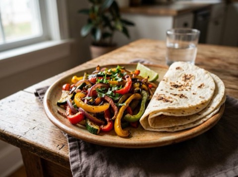 Vegetable Fajitas