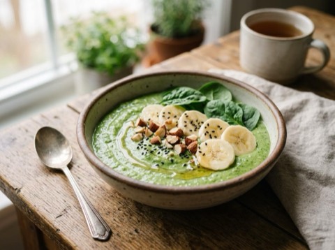 Vietnamese Spinach and Tofu Smoothie