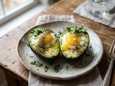 Zaatar Avocado Eggs